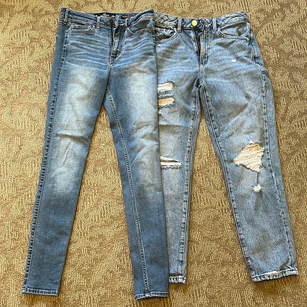 Lot of 2 pr Denim Jeans